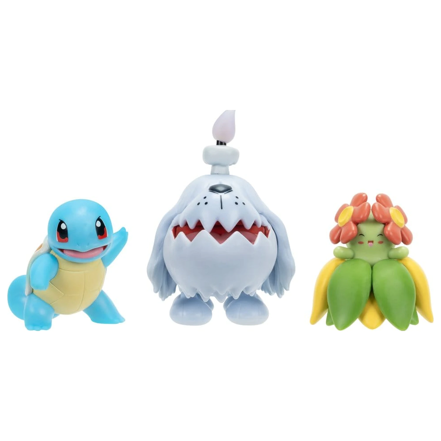 Pokémon Battle Figure 3-Pack Squirtle, Greavard & Bellossom product photo