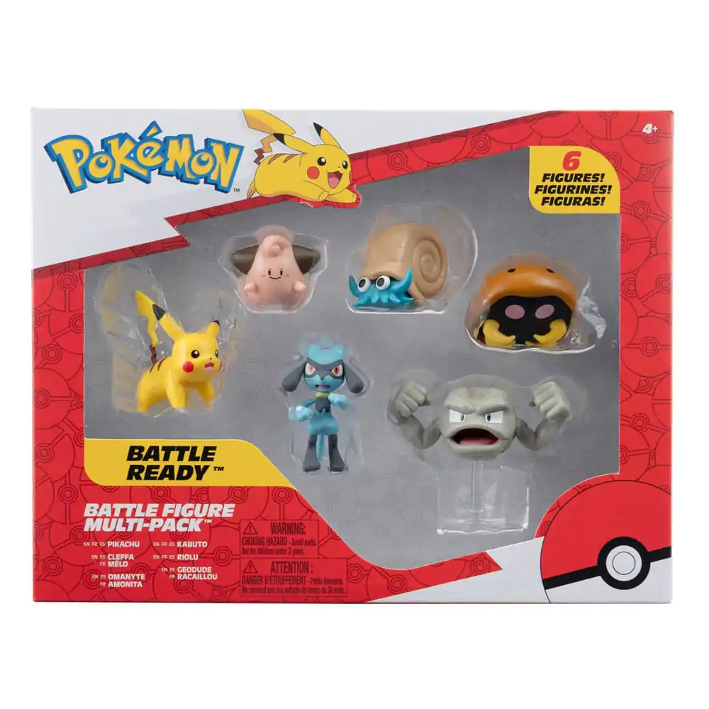 Pokémon Battle Figure Set Figure 6-Pack #7 product photo