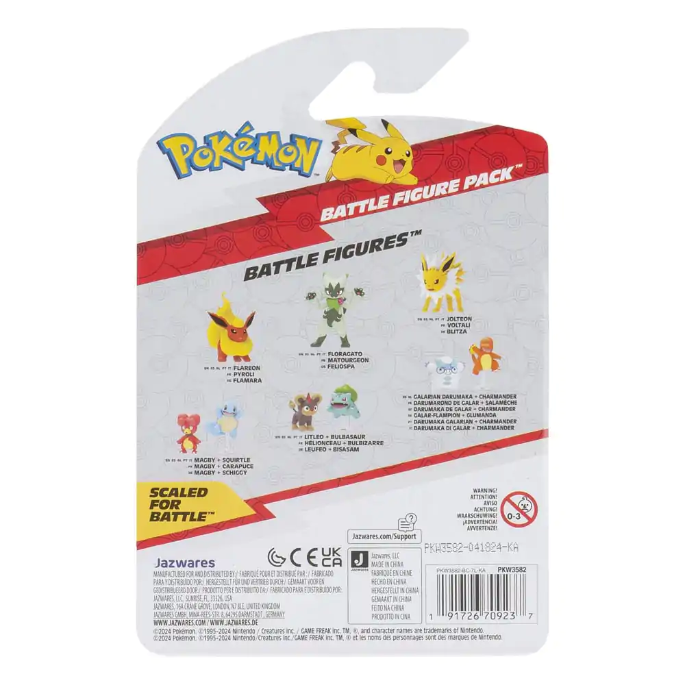 Pokémon Battle Figure Set Figure 2-Pack Darumaka & Charmander #5 product photo