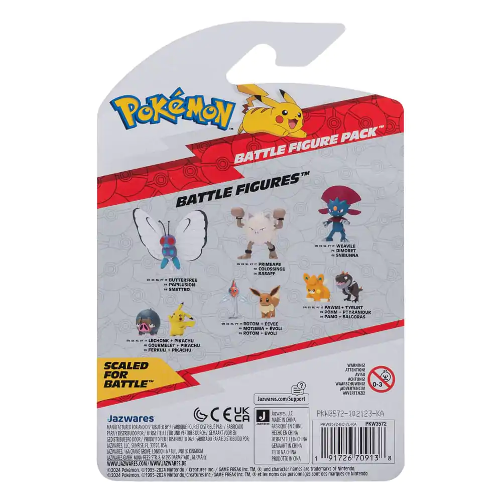 Pokémon Battle Figure First Partner Set Figure 2-Pack Tyrunt, Pawmi 5 cm product photo