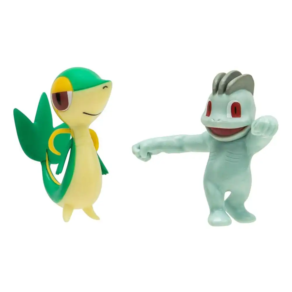 Pokémon Battle Figure Set Figure 2-Pack Machop, Snivy product photo