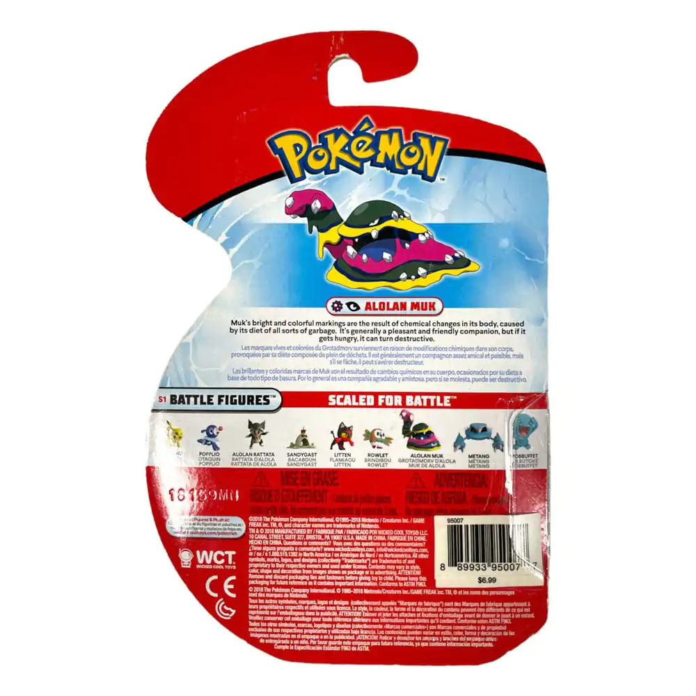 Pokémon Battle Figure Pack Mini Figure Alolan Muk 5 cm product photo