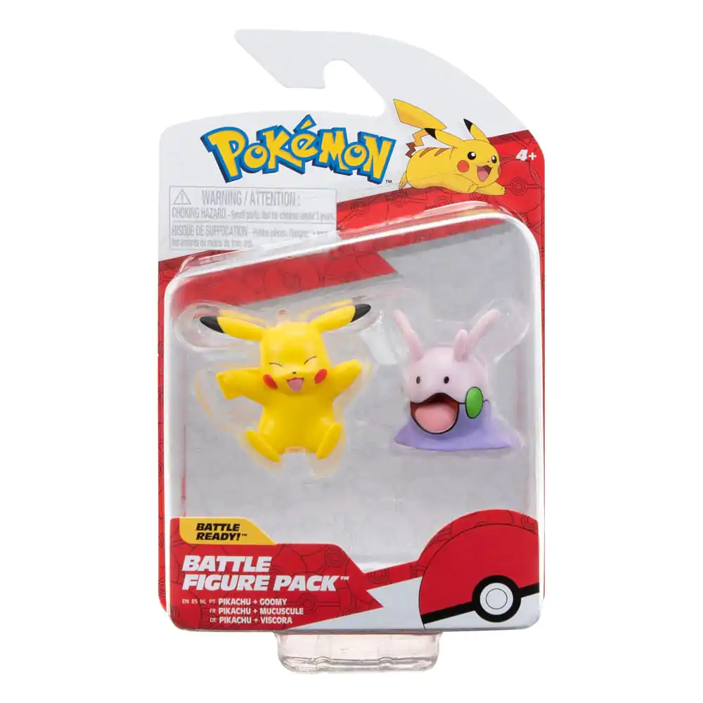 Pokémon Battle Figure Pack Mini Figure 2-Pack Pikachu & Goomy 5 cm product photo