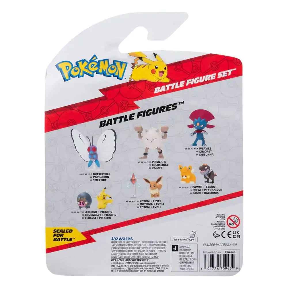 Pokémon Battle Figure Set 3-Pack Piplup, Misdreavus, Magmar 5 cm product photo