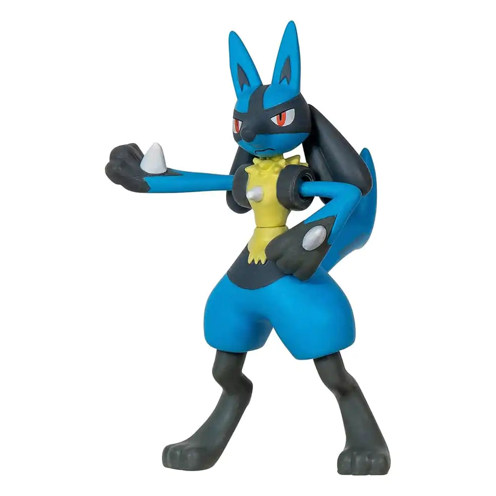 Pokémon Battle Figure Set Figure 3-Pack Pikachu, Omanyte, Lucario product photo