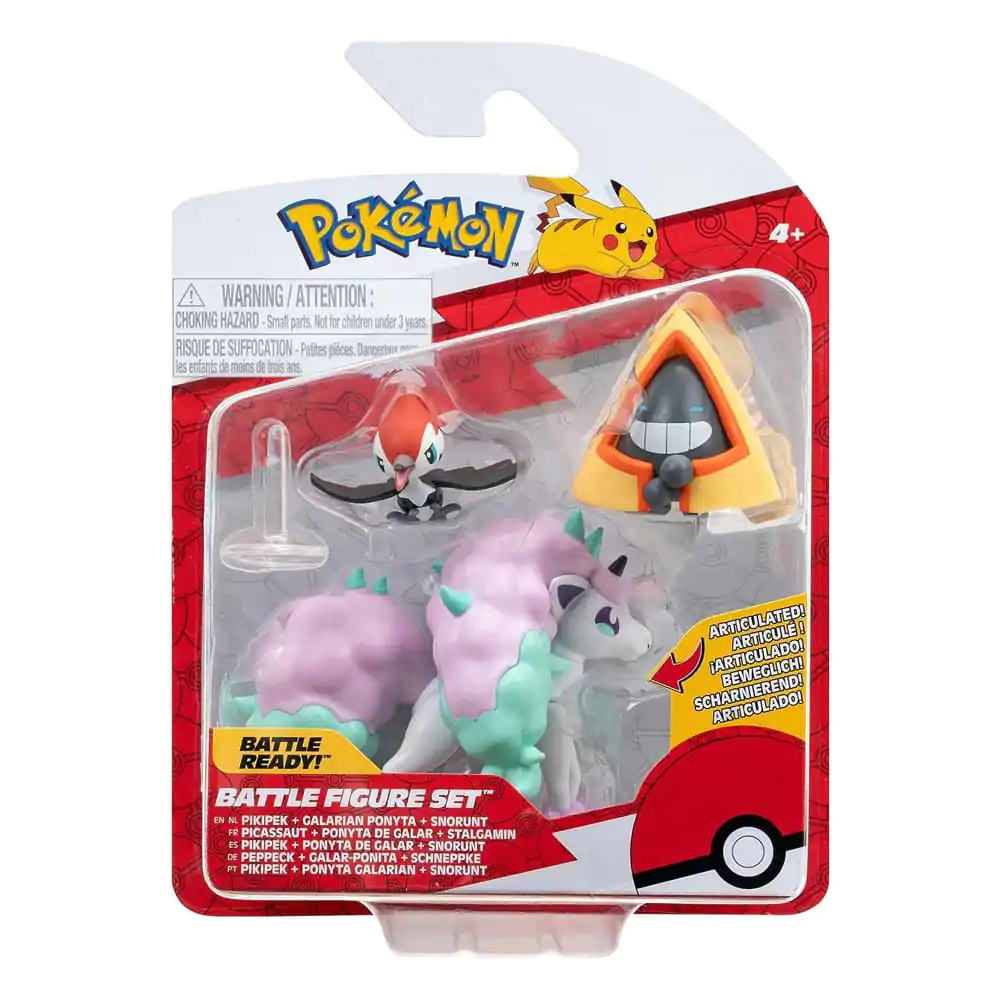 Pokémon Battle Figure Set Figure 3-Pack Pikipek, Snorunt, Ponyta product photo