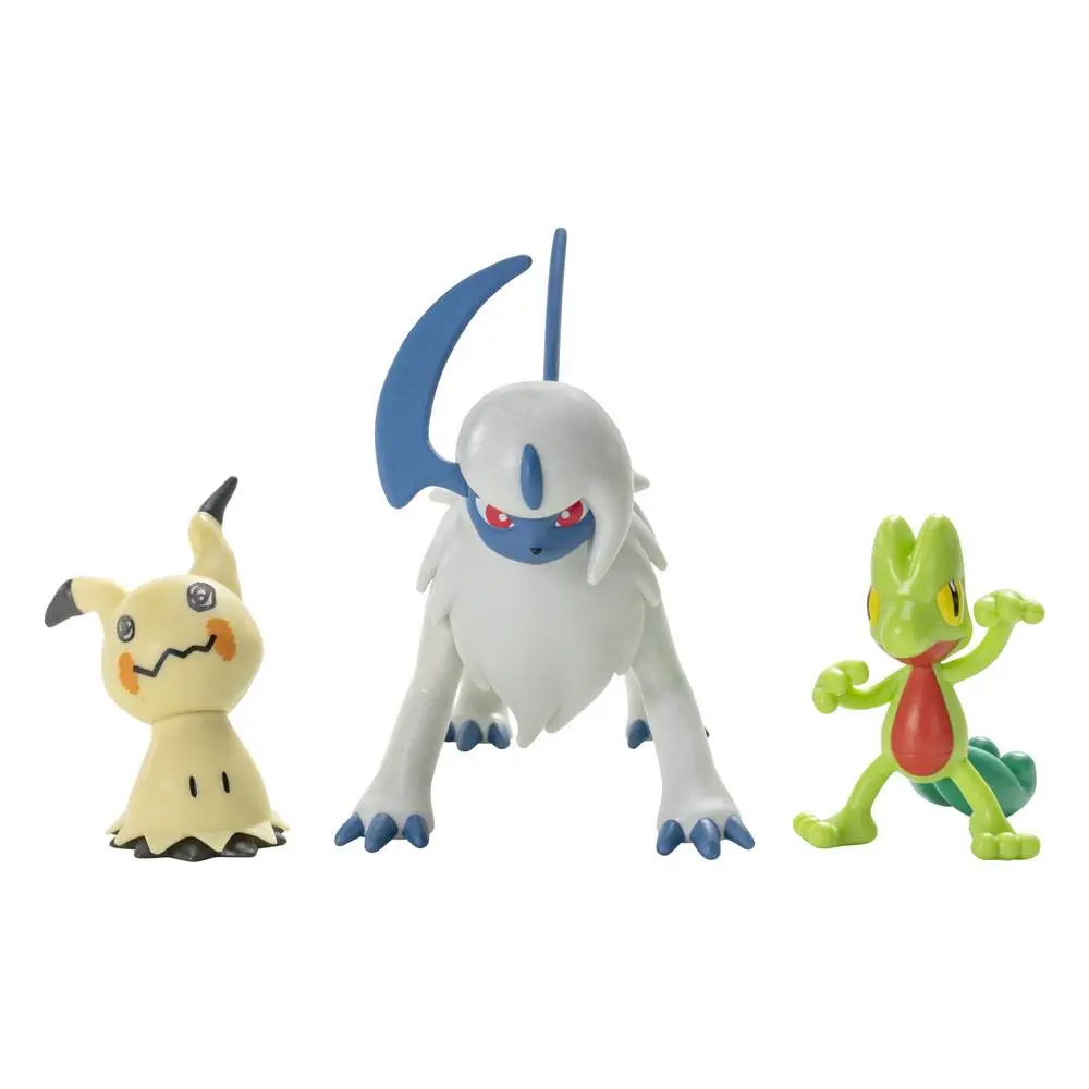Pokémon Battle Figure Set Figure 3-Pack Treecko, Mimikyu, Absol product photo