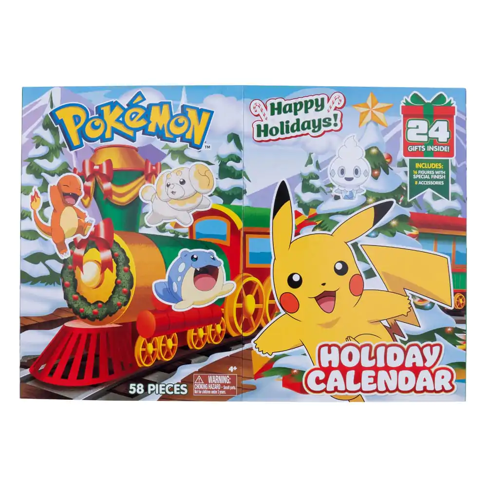 Pokémon Battle Figures Advent Calendar Holiday 2024 *Version DE/FR/NL* termékfotó