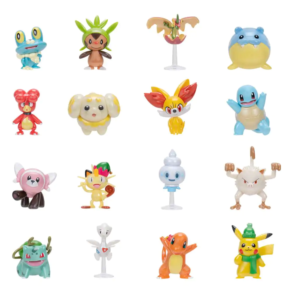 Pokémon Battle Figures Advent Calendar Holiday 2024 *Version DE/FR/NL* termékfotó