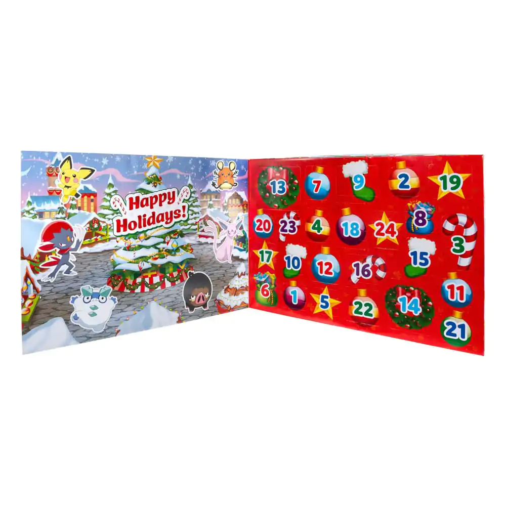 Pokémon Battle Figures Deluxe Advent Calendar Holiday 2024 *Version DE/FR/NL* termékfotó