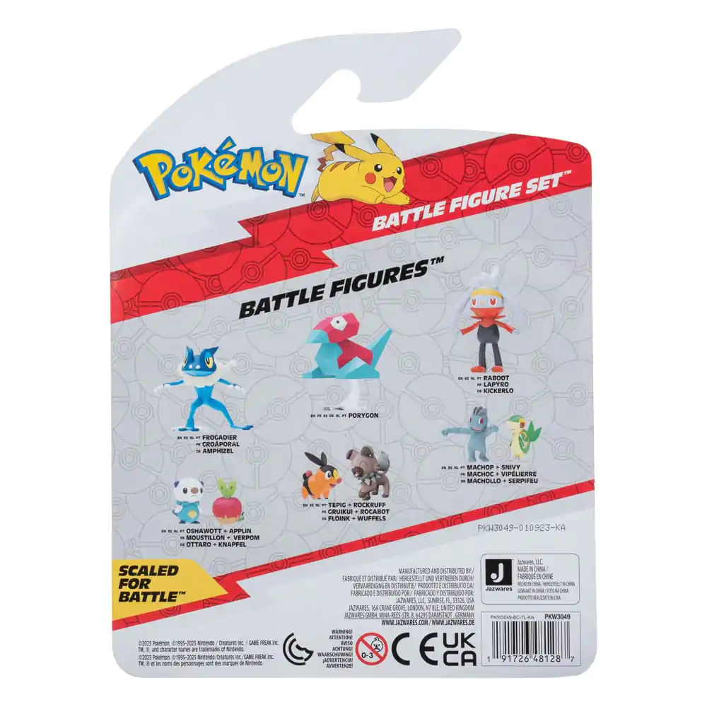 Pokémon Battle Figure Set 3-Pack Pikachu #2, Horsea, Ivysaur 5 cm product photo