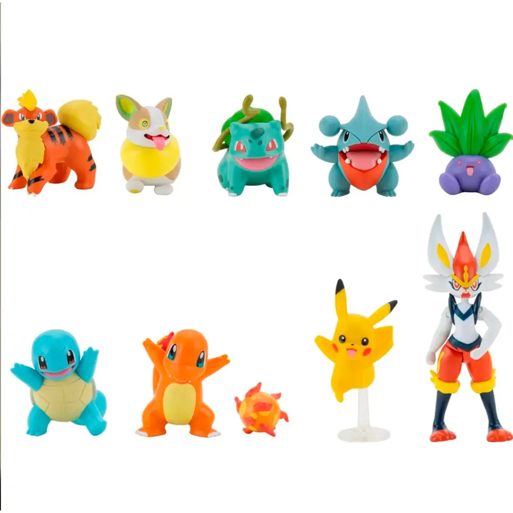 Pokemon Battle Ready pack 10 figures product photo