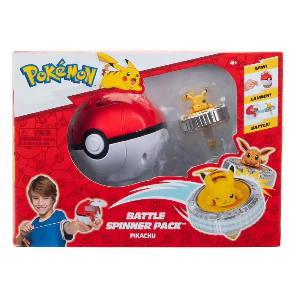 Pokémon Battle Spinner Pack Pikachu #1 & Poké Ball termékfotó