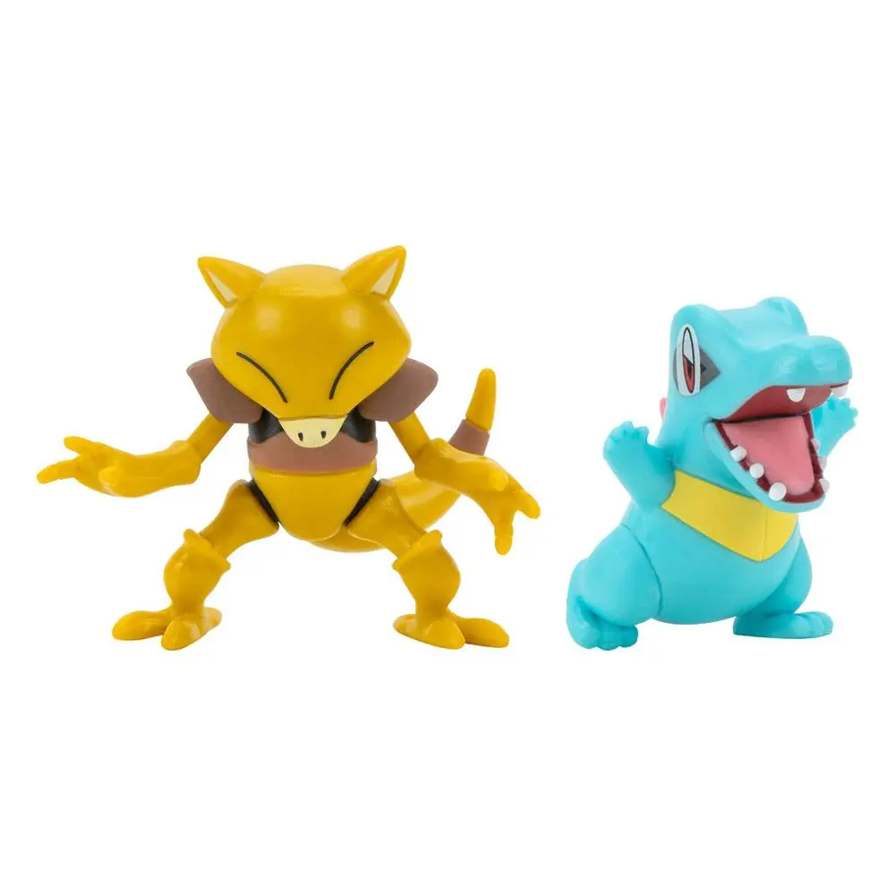 Pokémon Battle Figure 2-Pack Totodile &amp; Abra 5 cm product photo