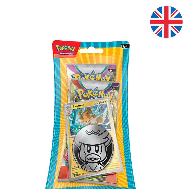 English Pokemon blister pack of collectible cards termékfotó