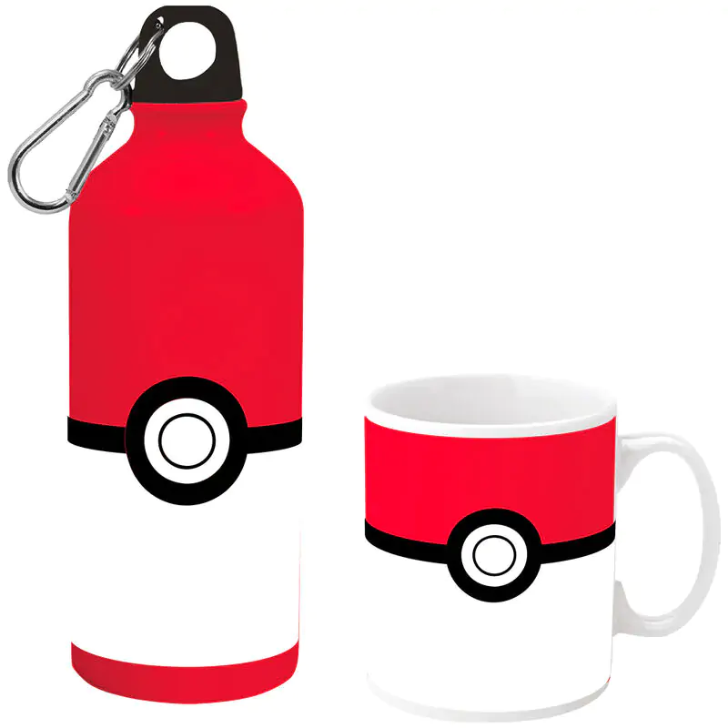 Pokemon mug + aluminium bottle set termékfotó