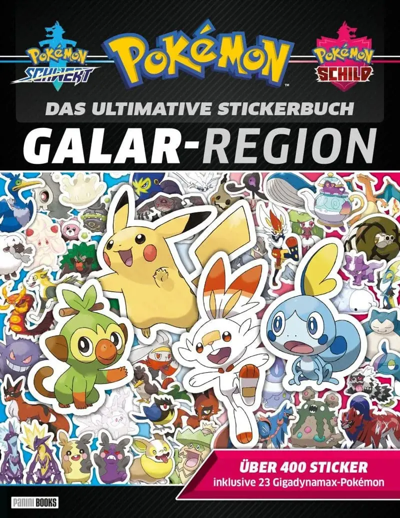 Pokémon Book Das ultimative Stickerbuch - Galar Region *German Version* product photo