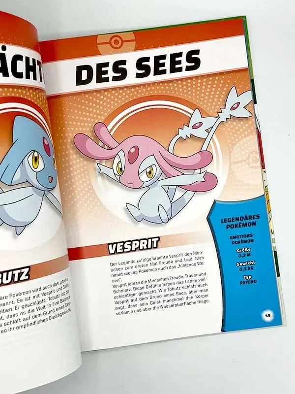 Pokémon Book Legendär und mysteriös *German Version* product photo