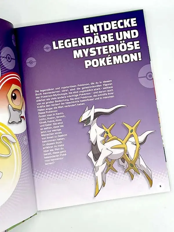 Pokémon Book Legendär und mysteriös *German Version* product photo