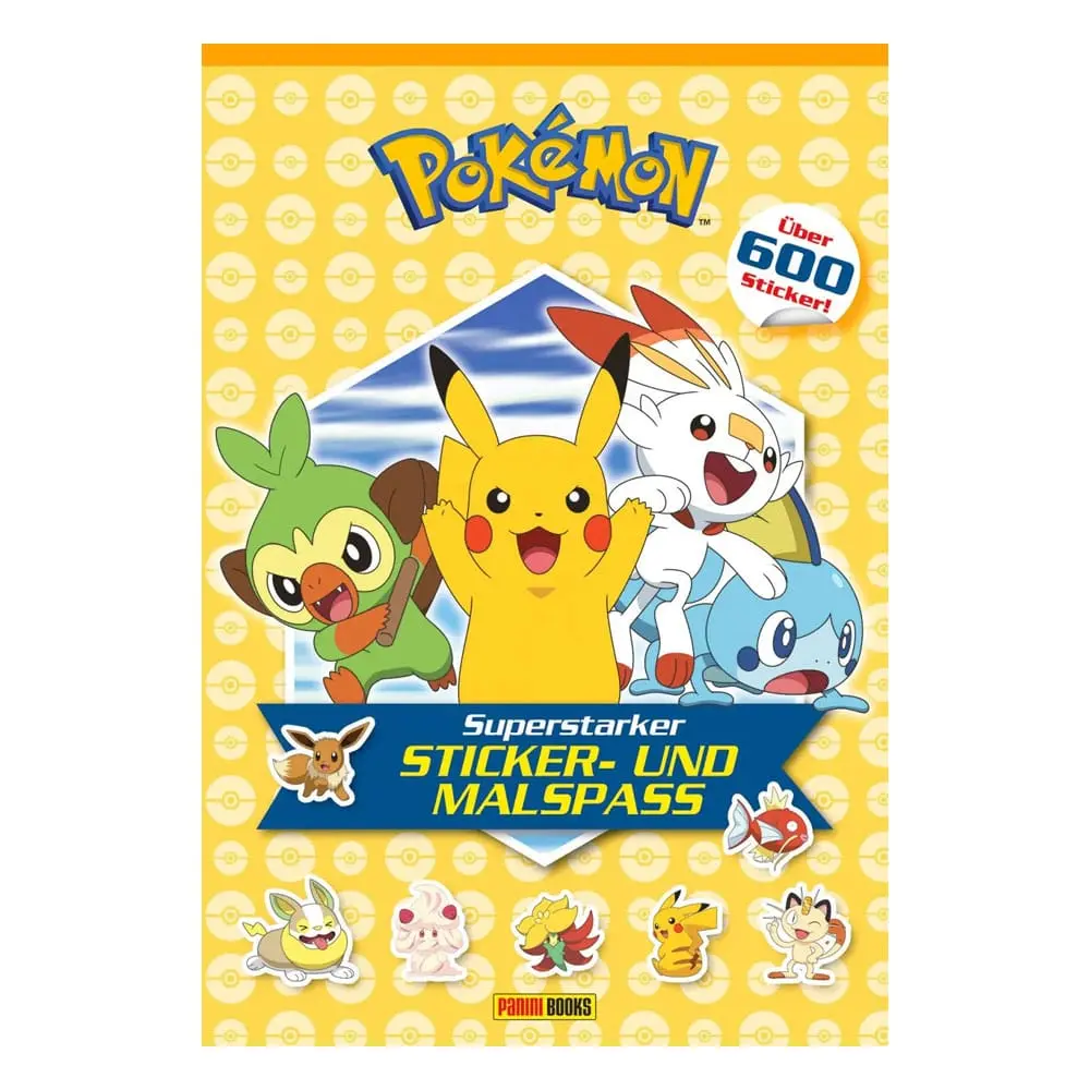 Pokémon Book Superstarker Sticker- und Malspaß *German Version* product photo