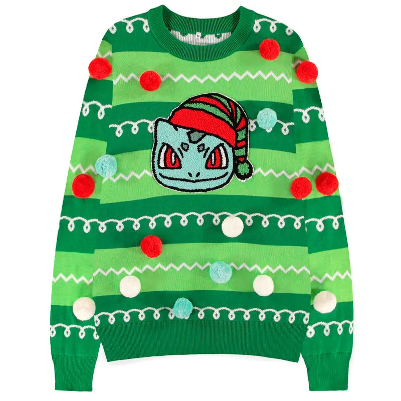 Pokemon Bulbasaur Christmas sweater termékfotó