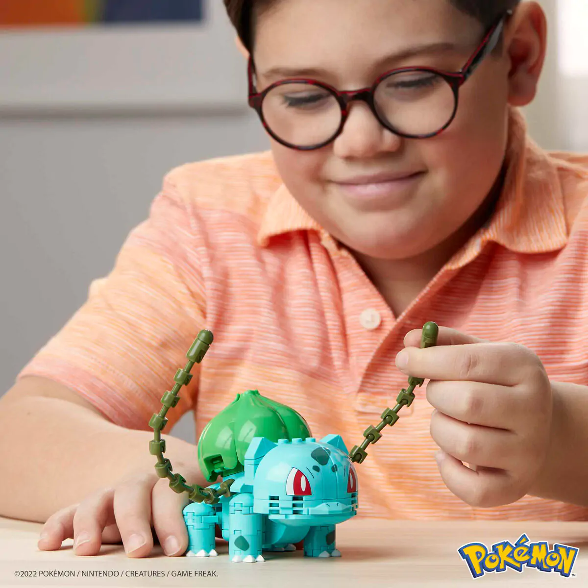 Pokémon Mega Construx Wonder Builders Construction Set Bulbasaur 10 cm termékfotó