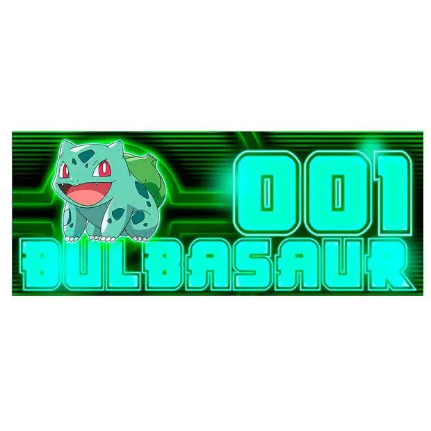 Pokemon Bulbasaur Neon mug product photo