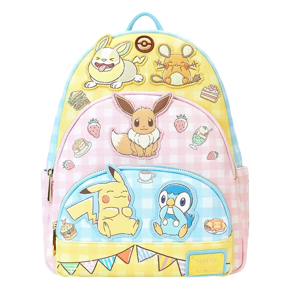 Pokémon by Loungefly Full-Size Backpack Cafe Tripple Pocket product photo