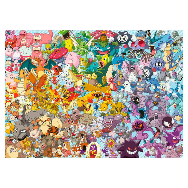 Pokémon Challenge Jigsaw Puzzle Group (1000 pieces) termékfotó