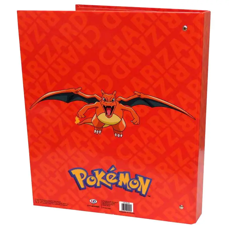 Pokemon Charizard A4 rings cardboard product photo