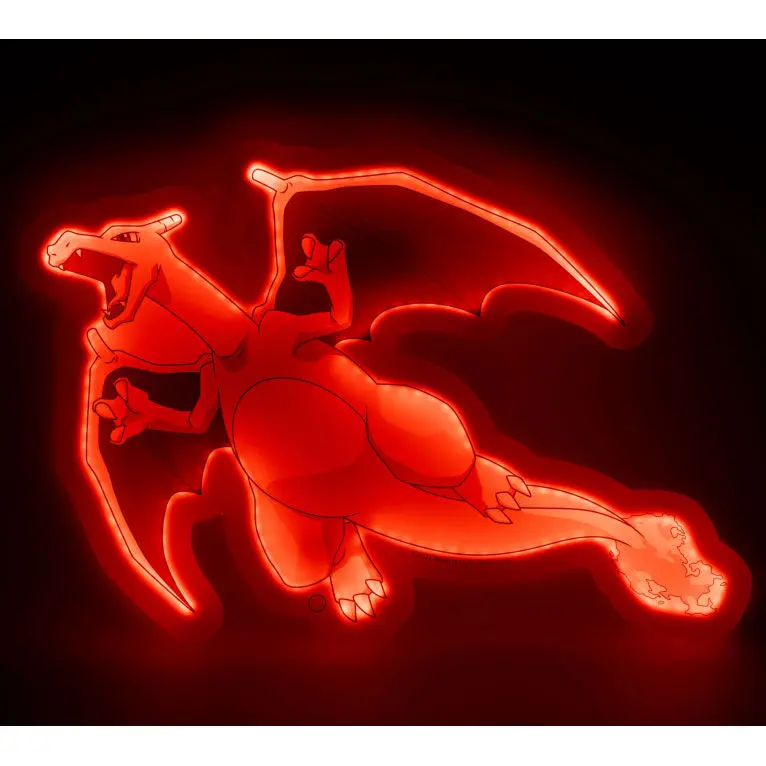 Pokémon LED Wall Lamp Light Charizard 30 cm termékfotó