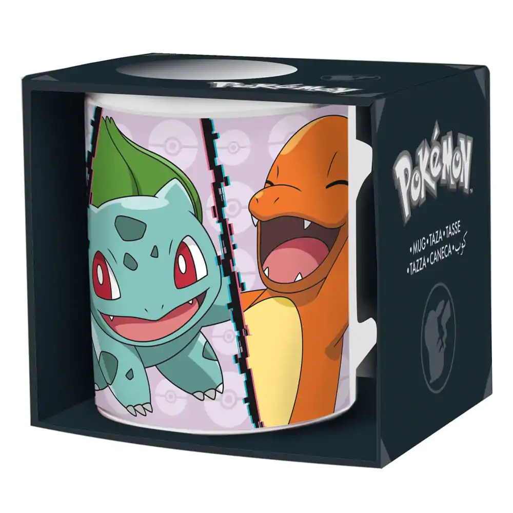 Pokemon Mug Charmander, Bulbasaur, Squirtle, Pikachu 320 ml termékfotó