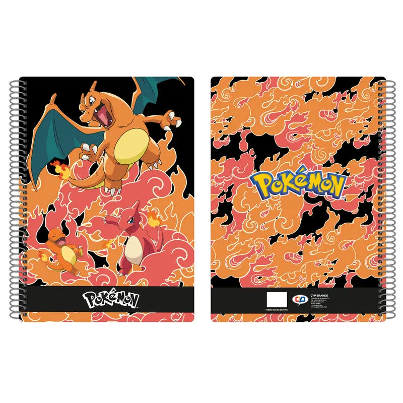 Pokemon Charmander Evolution A4 notebook termékfotó