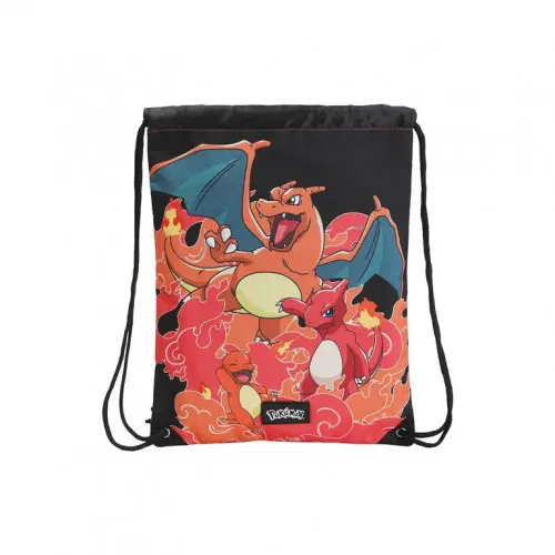 Pokemon Charmander Evolution gym bag 34x42cm termékfotó