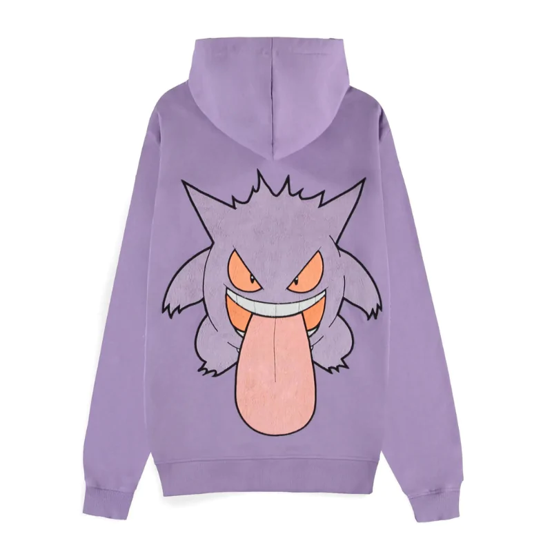 Pokemon Zipper Hoodie Sweater Gengar product photo