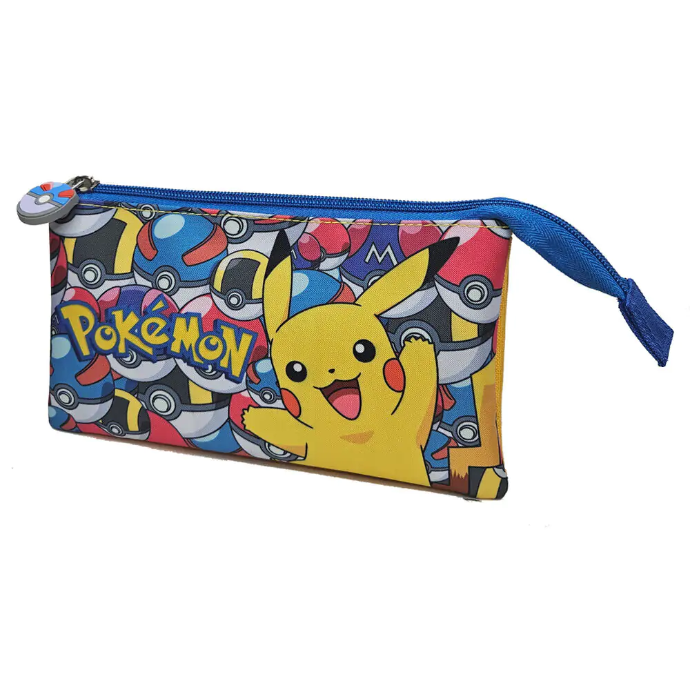 Pokemon Classic triple pencil case product photo