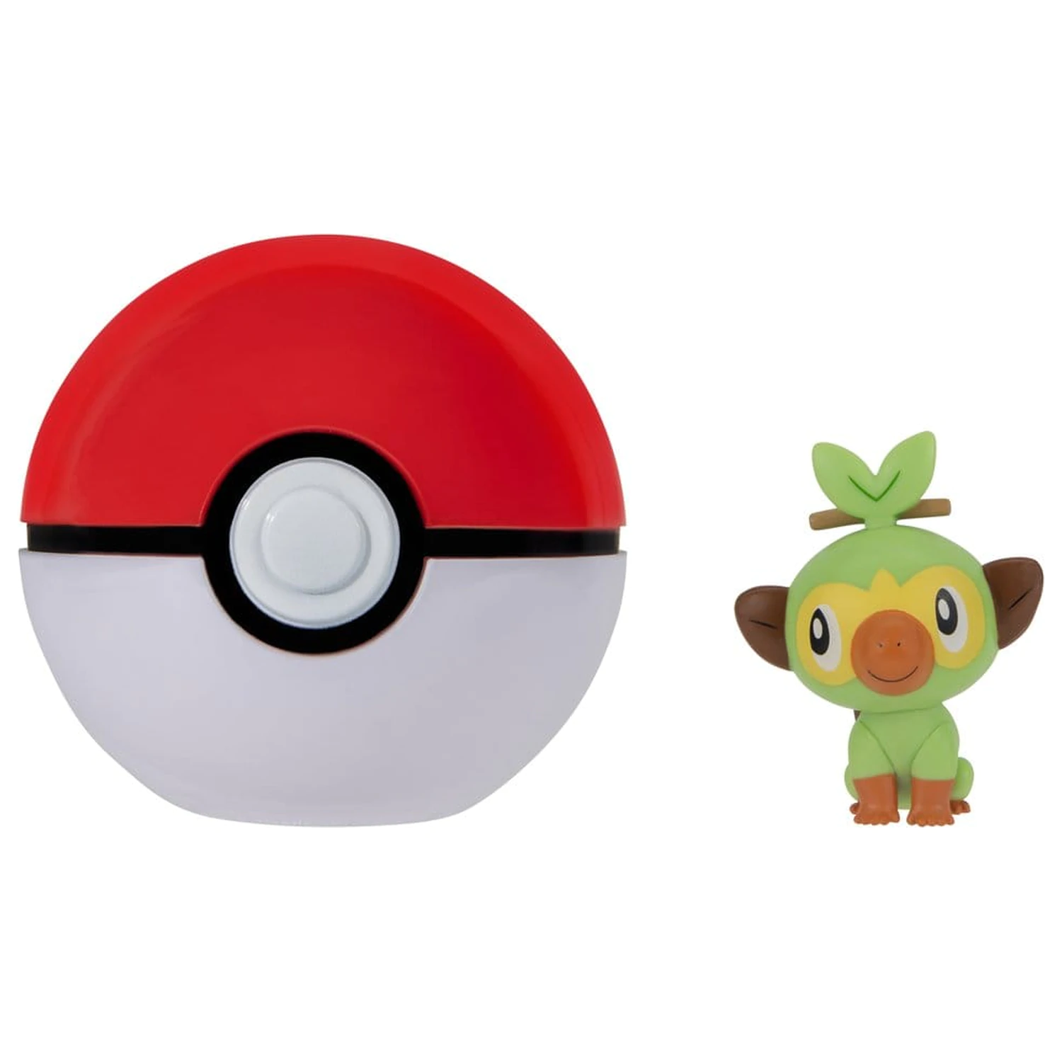 Pokémon Clip 'n' Go Action Figure Wave 21 Grookey & Poké Ball product photo