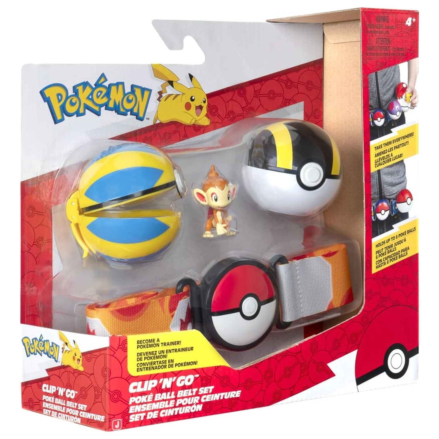 Pokémon Clip 'n' Go Belt Set Chimchar product photo