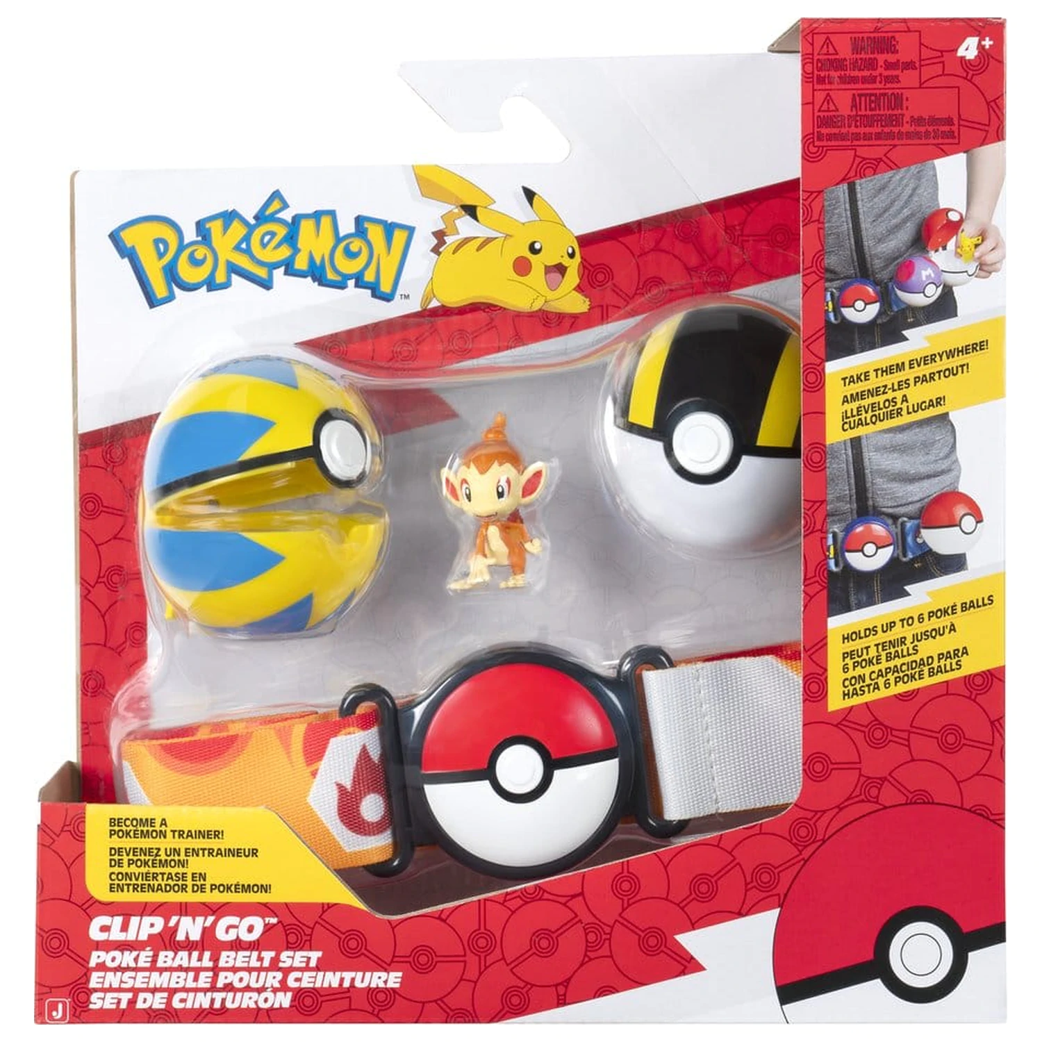Pokémon Clip 'n' Go Belt Set Chimchar product photo