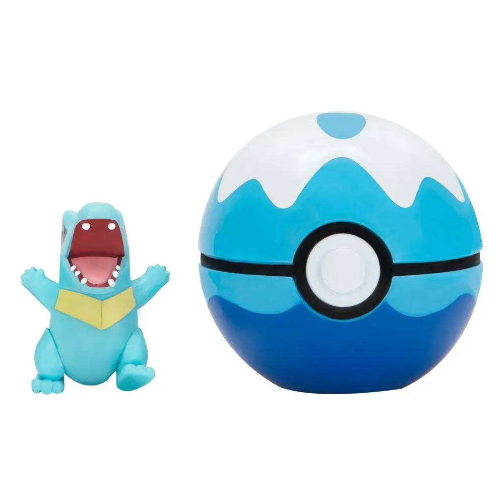 Pokémon Clip'n'Go Poké Ball Totodile &amp; Dive Ball product photo