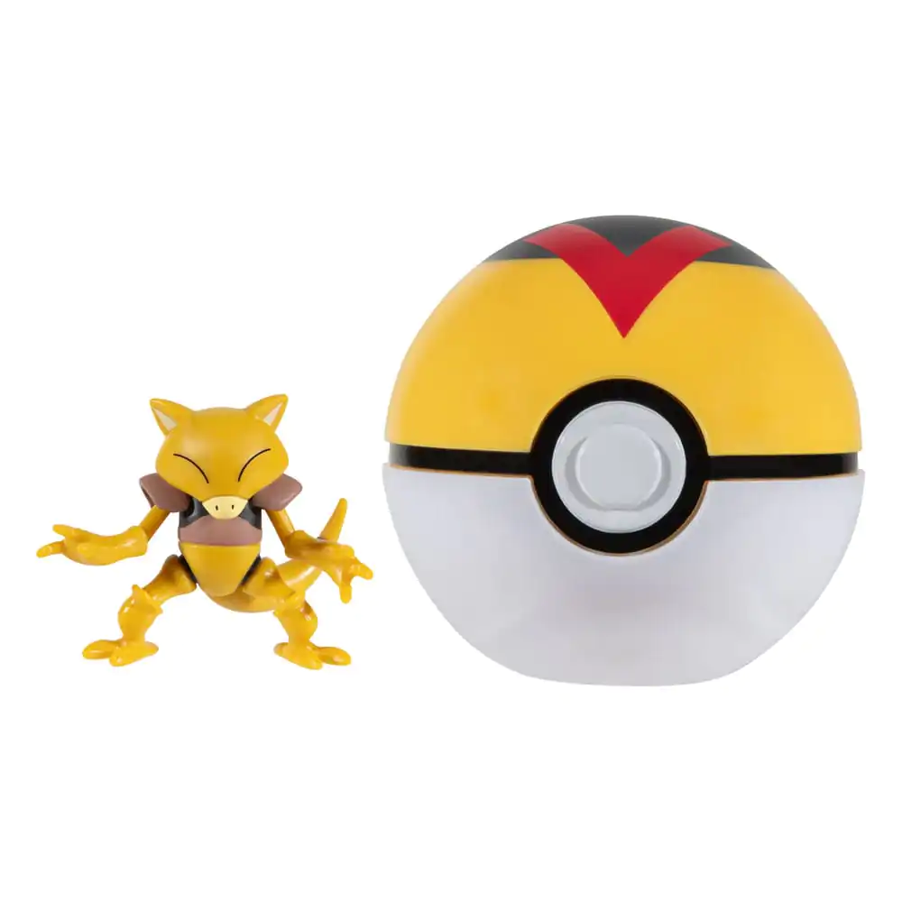 Pokémon Clip'n'Go Poké Balls Abra &amp; Level Ball product photo