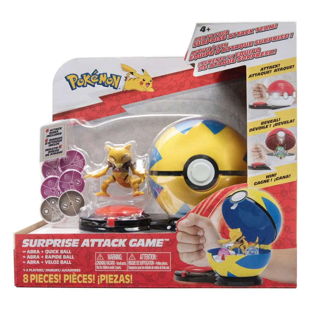 Pokémon Clip'n'Go Poké Balls Abra &amp; Poké Ball product photo