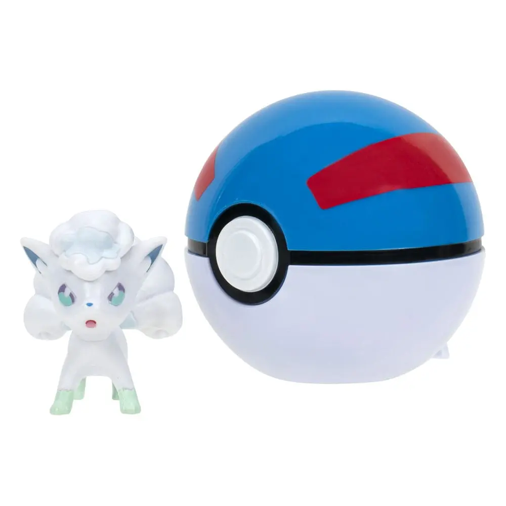 Pokémon Clip'n'Go Poké Balls Alolan Vulpix &amp; Poké Ball product photo