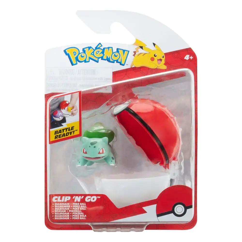Pokémon Clip'n'Go Poké Balls Bulbasaur #1 & Poké Ball product photo