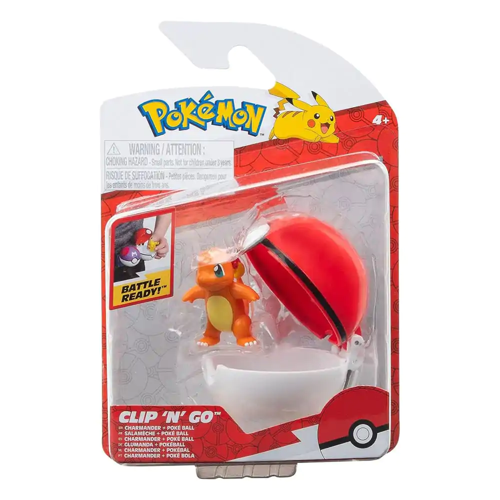 Pokémon Clip'n'Go Poké Balls Charmander &amp; Poké Ball product photo