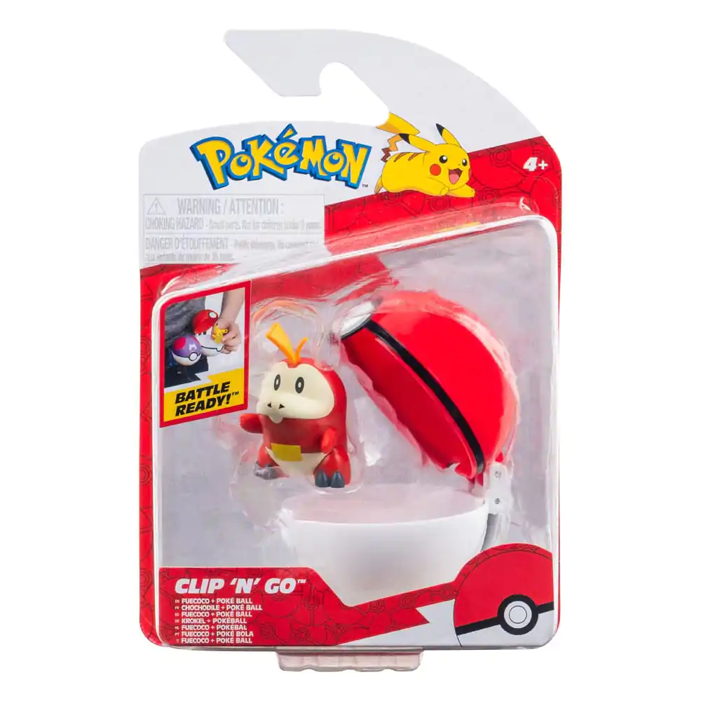 Pokémon Clip'n'Go Poké Balls Fuecoco with Poké Ball product photo