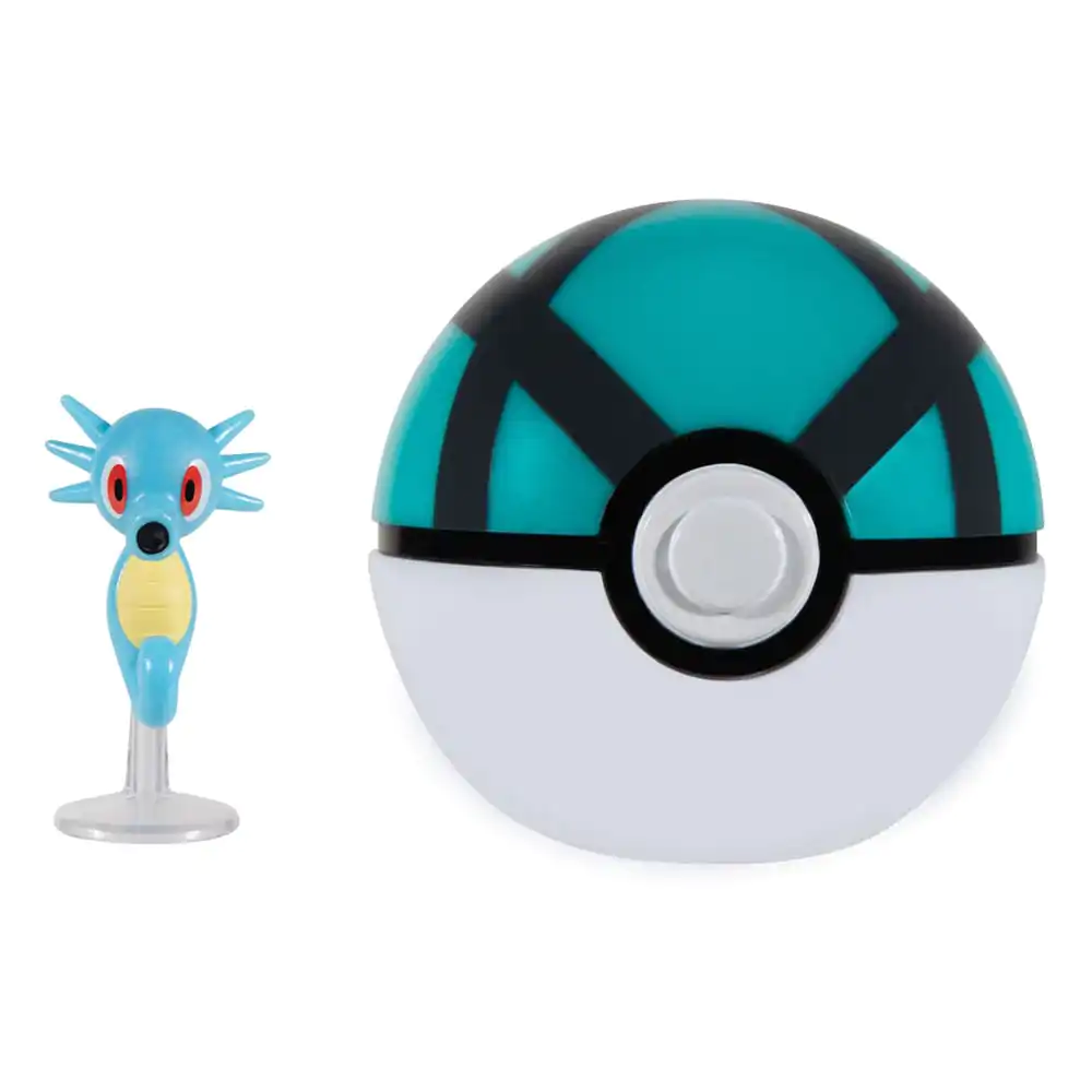 Pokémon Clip'n'Go Poké Balls Horsea &amp; Net Ball product photo