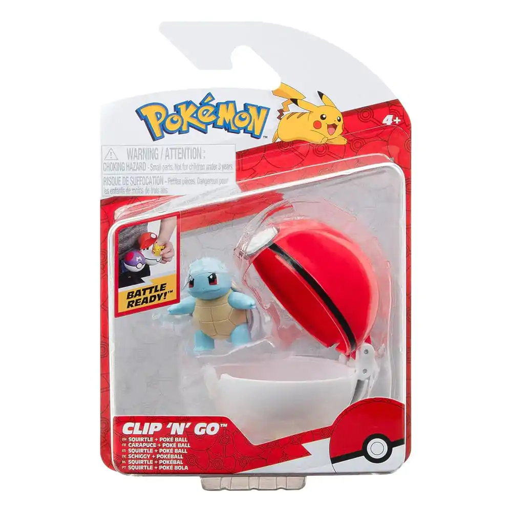 Pokémon Clip'n'Go Poké Balls Squirtle & Poké Ball termékfotó