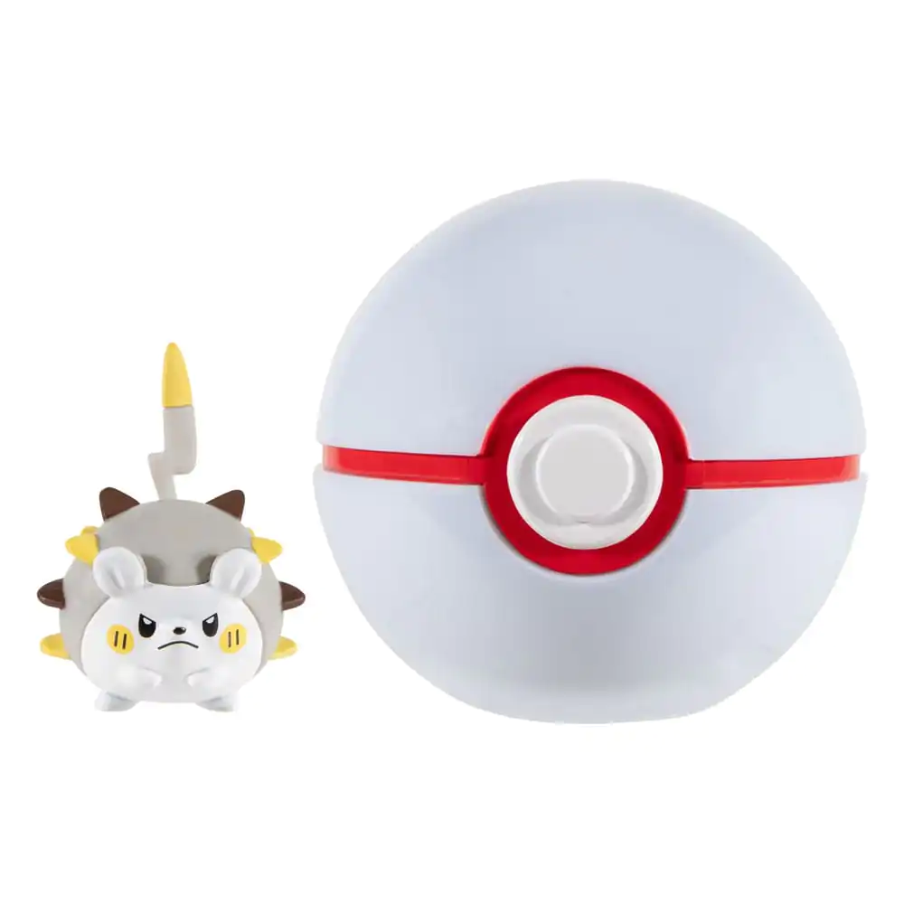 Pokémon Clip'n'Go Poké Balls Togedemaru &amp; Premier Ball product photo