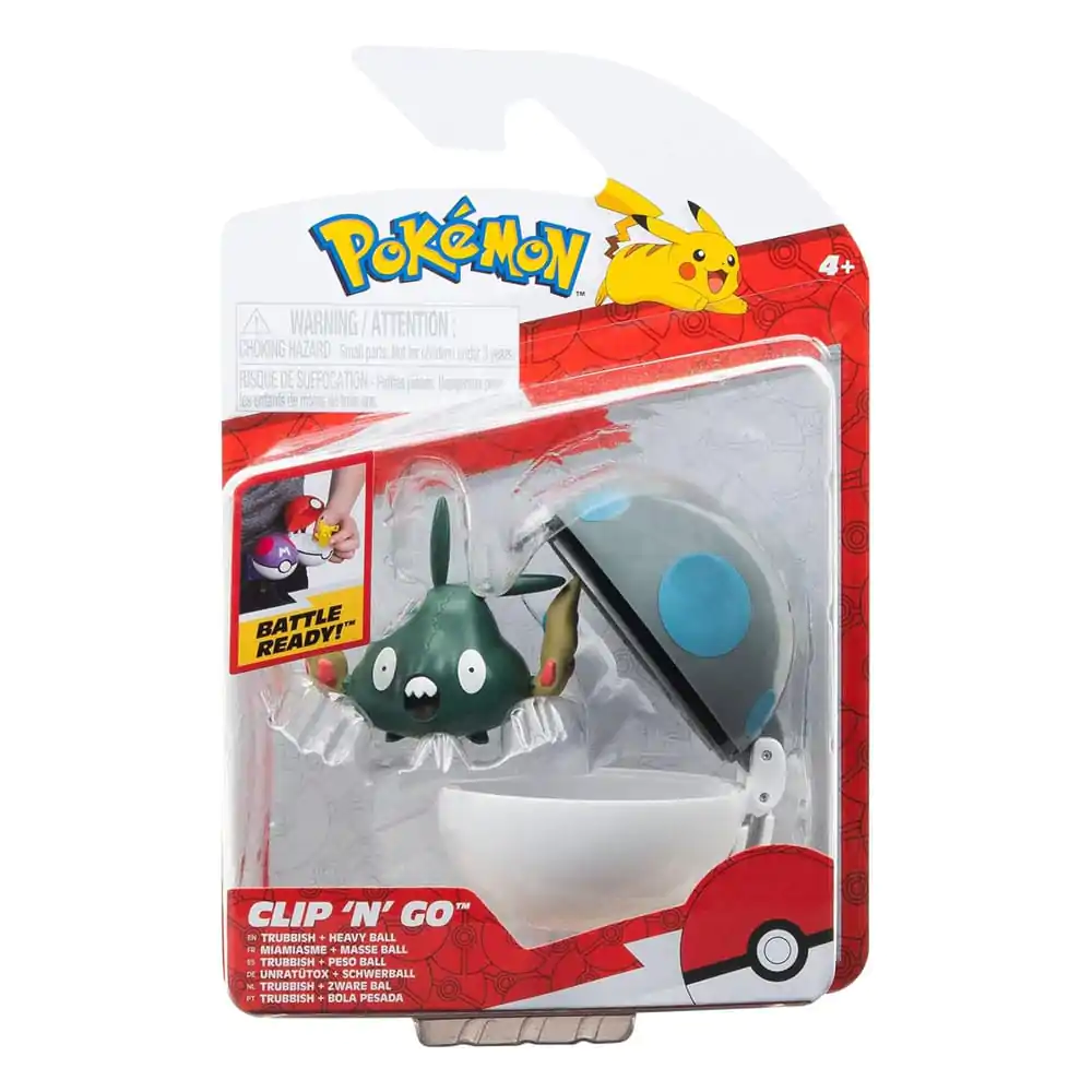 Pokémon Clip'n'Go Poké Balls Trubbish &amp; Poké Ball product photo